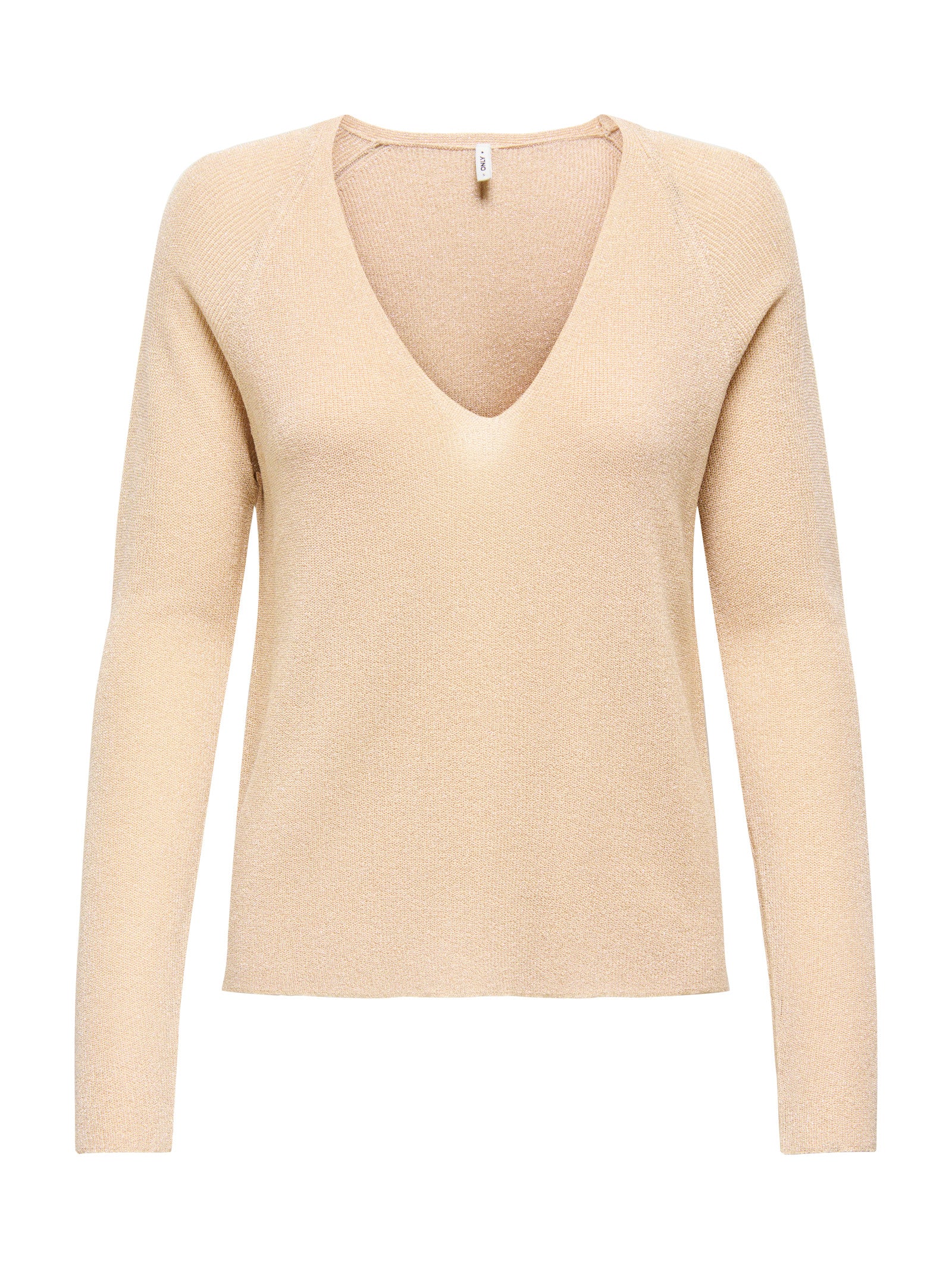Maglia Only Hannah Oro scollo a V 15363029 /Frosted Almond ONLY 