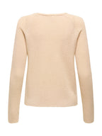 Maglia Only Hannah Oro scollo a V 15363029 /Frosted Almond ONLY 