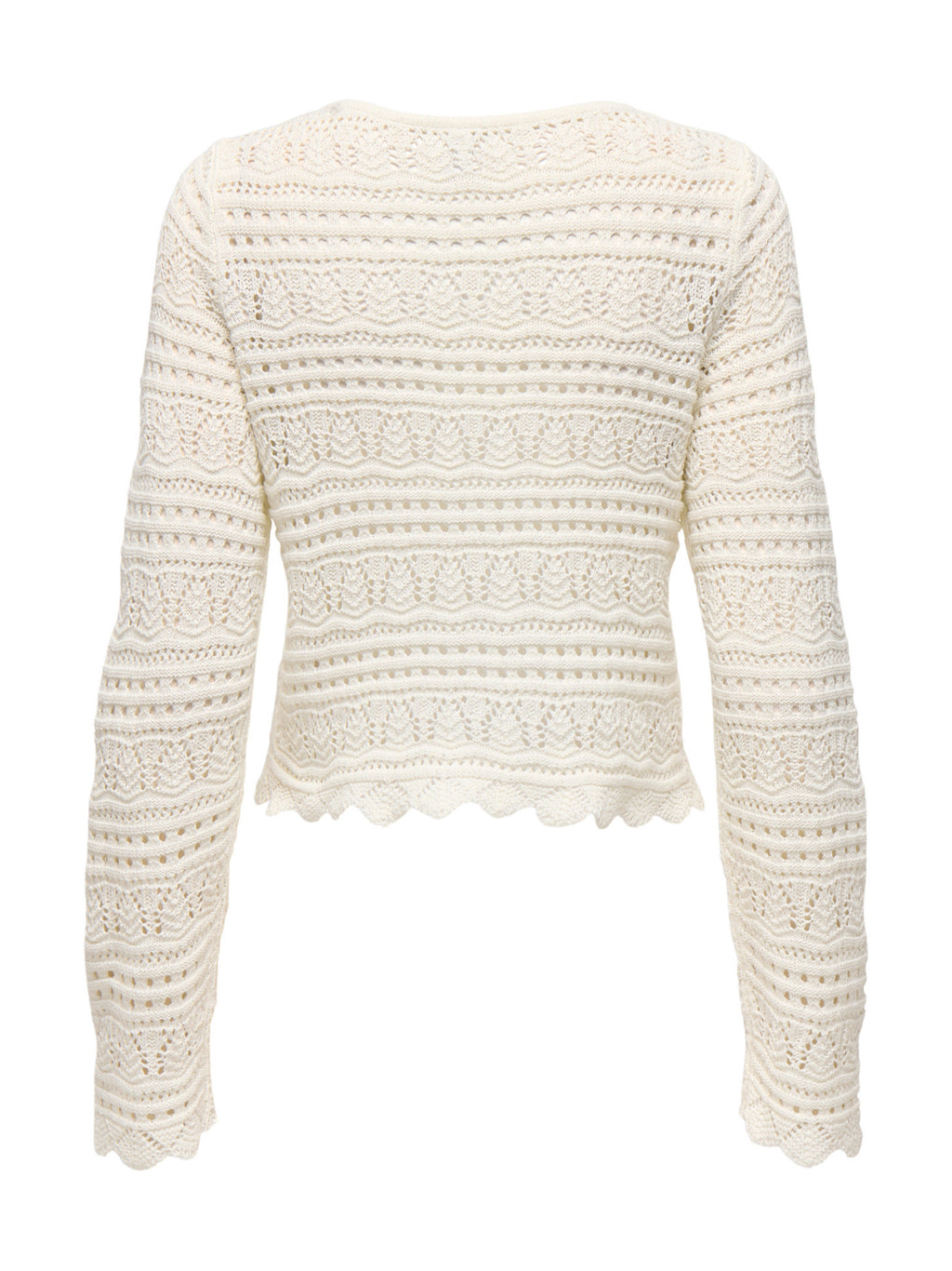 Maglia Only Elke Bianco cropped 15363049 /Birch ONLY 