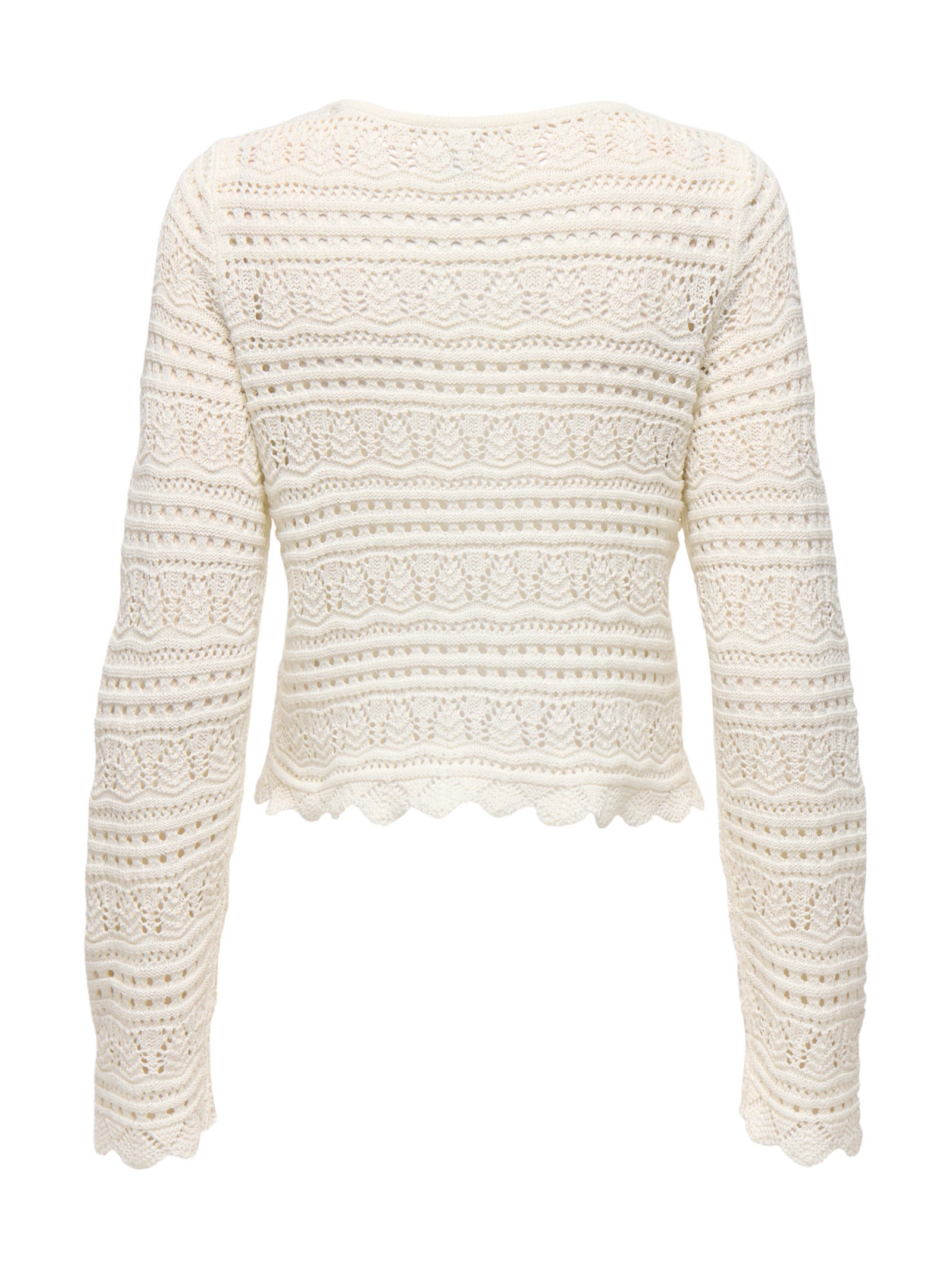 Maglia Only Elke Bianco cropped 15363049 /Birch ONLY 