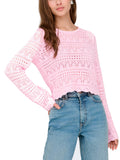 Maglia Only Elke Rosa cropped 15363049 /Romance Rose ONLY 