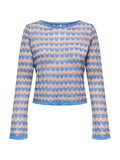 Maglia Only Agathe Azzurro 15363071 /Riviera ONLY 
