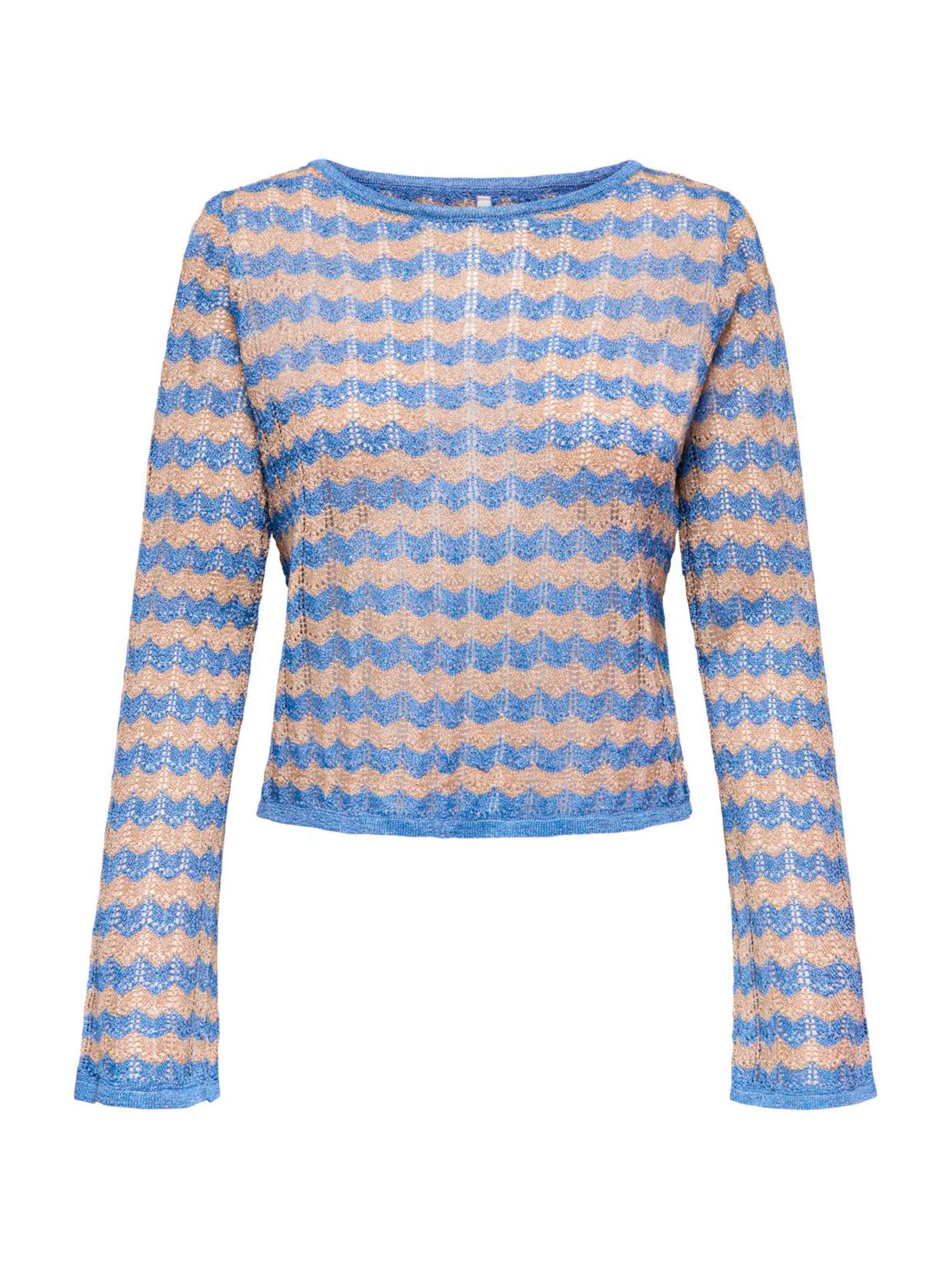 Maglia Only Agathe Azzurro 15363071 /Riviera ONLY 