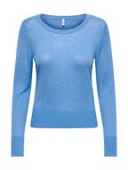 Maglia Only Vienna Azzurro girocollo 15363102 /Riviera ONLY 