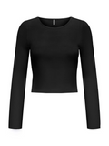 Maglia Only Mist Nero cropped 15363170 /Black ONLY 