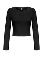 Maglia Only Mist Nero cropped 15363170 /Black ONLY 