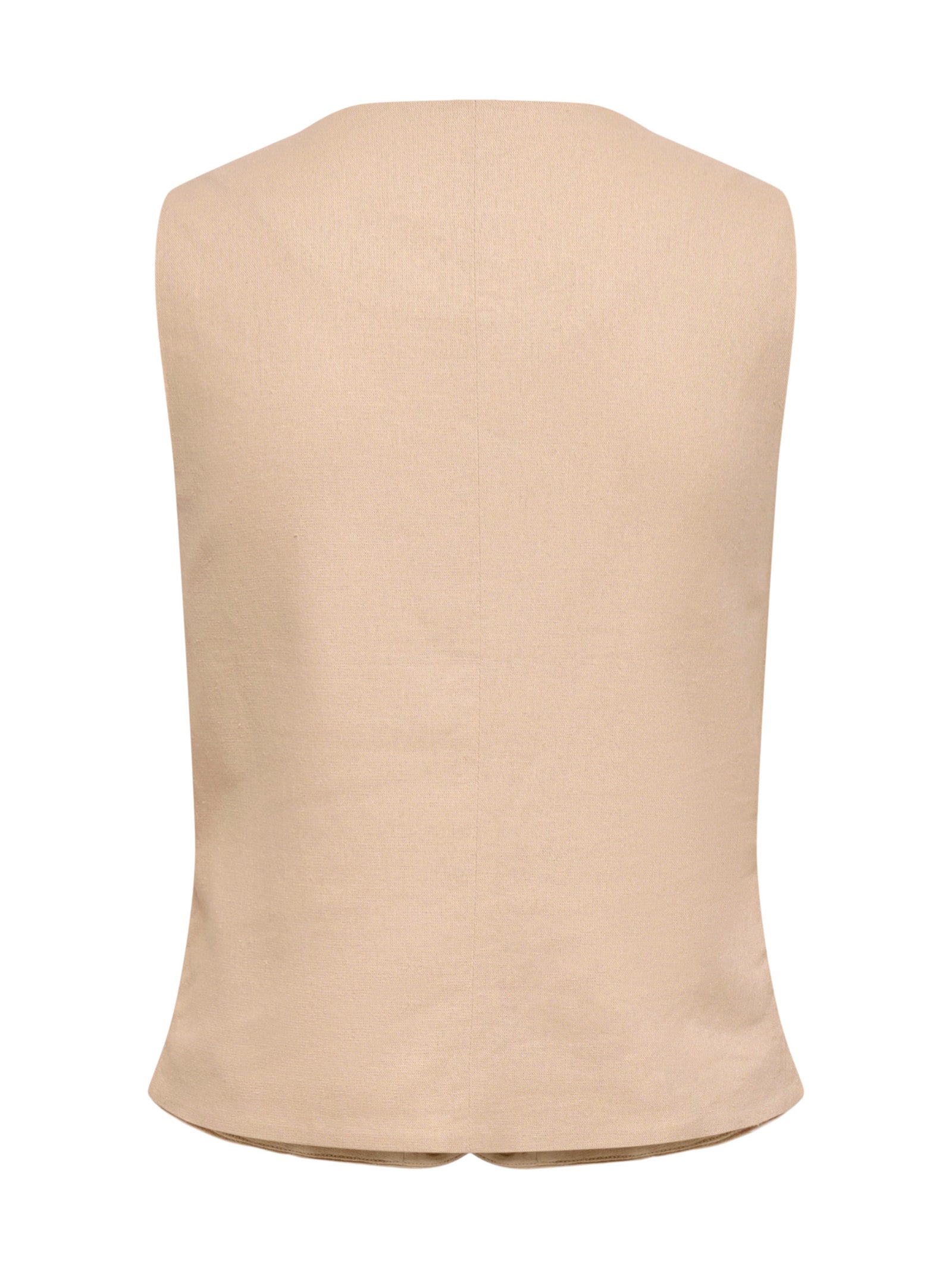 Gilet Only Goa Beige misto lino 15363724 /Oxford Tan ONLY 