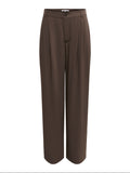 Pantalone Only Marrone Dove Wide 15363801 /Chocolate Martini ONLY 