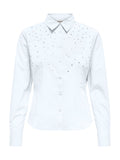 Camicia Only Aida Bianca con strass 15366704 /Bright White ONLY 