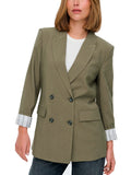 Blazer Only Verde Tila Regular fit 15367394 /Stone Gray ONLY 