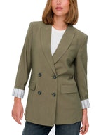 Blazer Only Verde Tila Regular fit 15367394 /Stone Gray ONLY 
