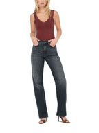 Top Only Bordeaux Free con pizzo 15367470 /Sable ONLY 