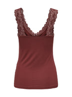 Top Only Bordeaux Free con pizzo 15367470 /Sable ONLY 