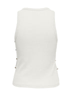 Top Only Argento Carla Slim 15367981 /Silver Cloud Dancer ONLY 