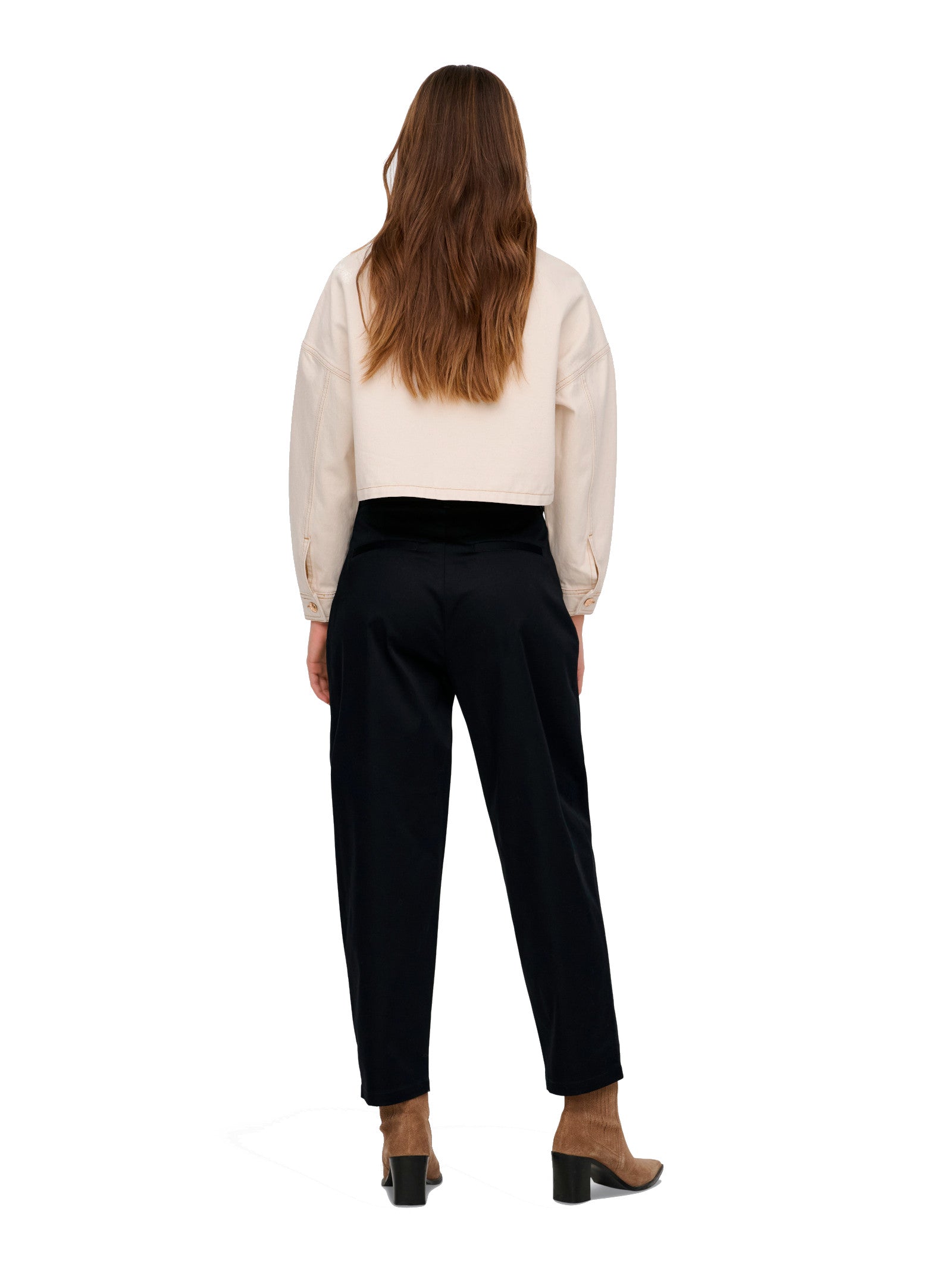 Pantalone Only Nero Casil Barrel 15368213 /Black ONLY 