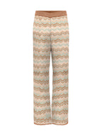 Pantalone Only Marrone Laster a palazzo 15369997 /Foxtrot Grape ONLY 