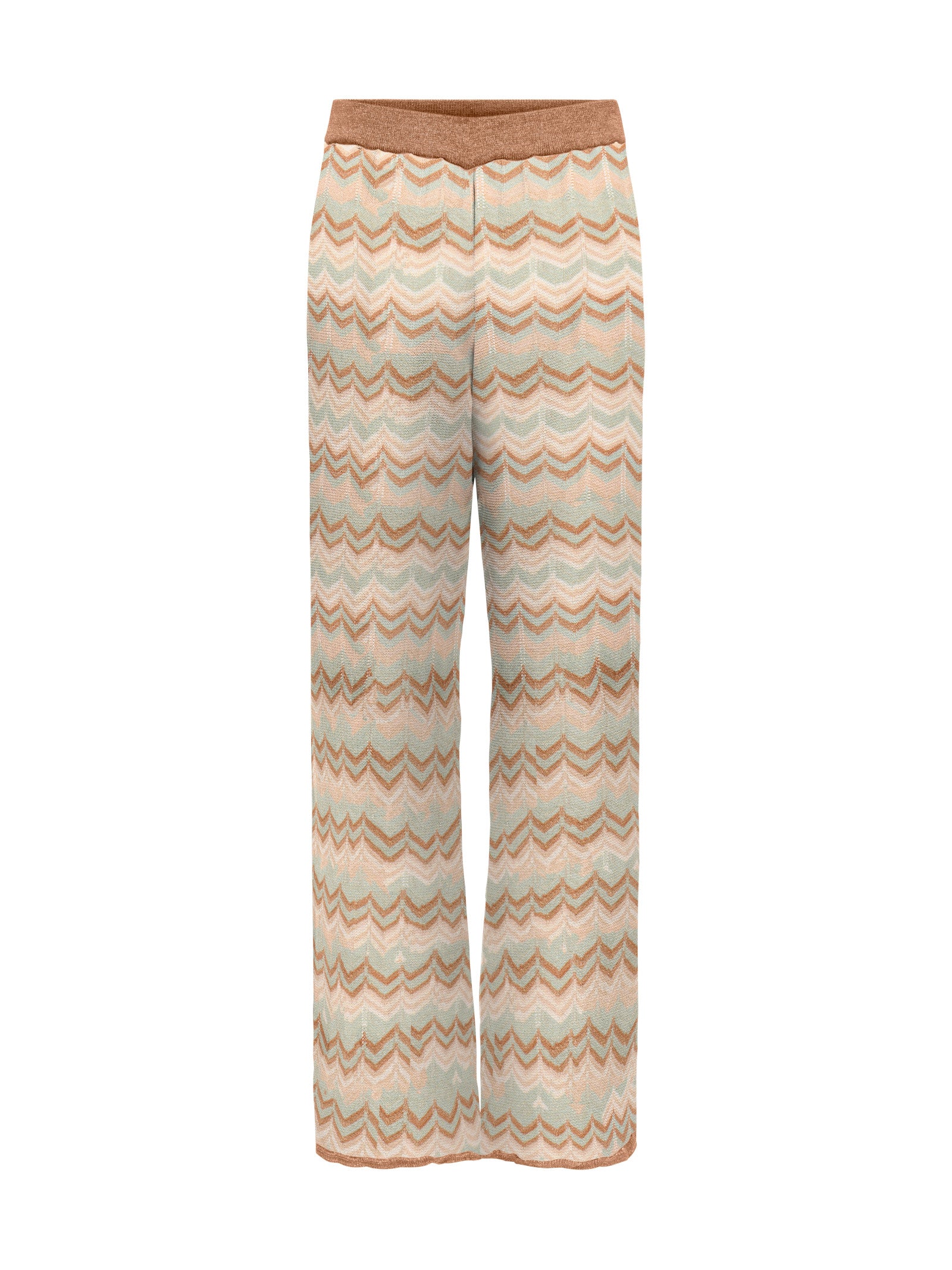 Pantalone Only Marrone Laster a palazzo 15369997 /Foxtrot Grape ONLY 