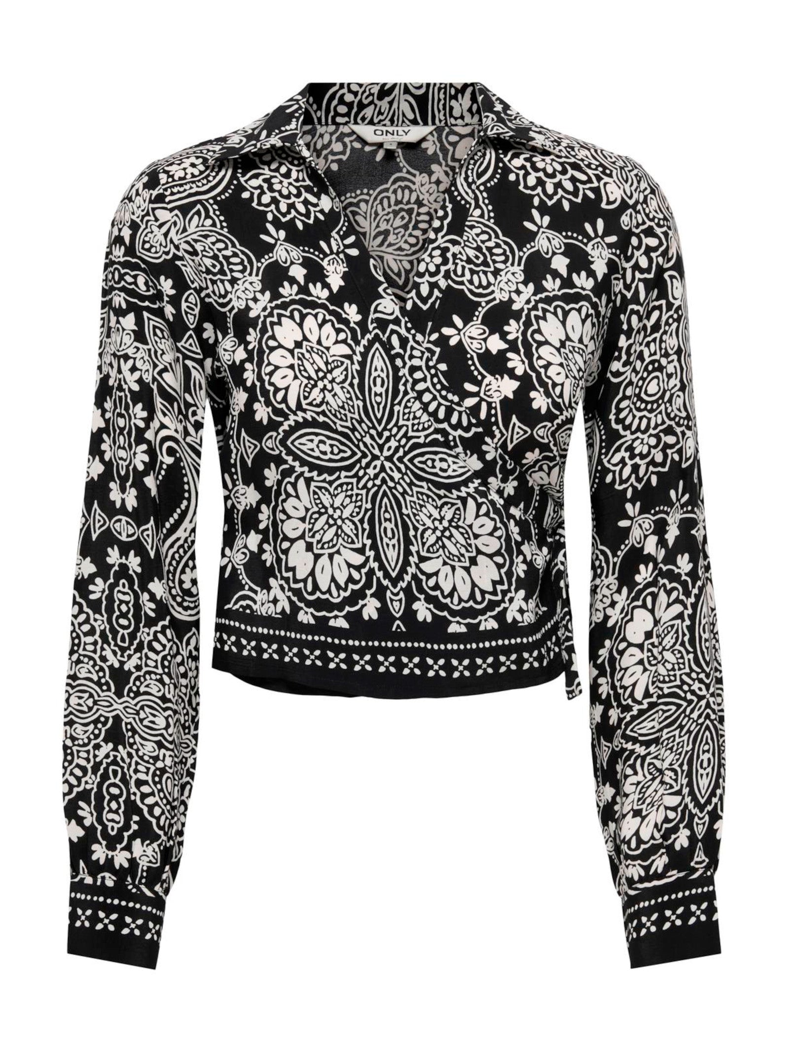 T-shirt Only Emza Nero fantasia 15371865 /Black ONLY 