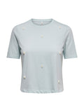 T-shirt Only Celeste Livy conchiglie 15372088 /Ballad Blue ONLY 