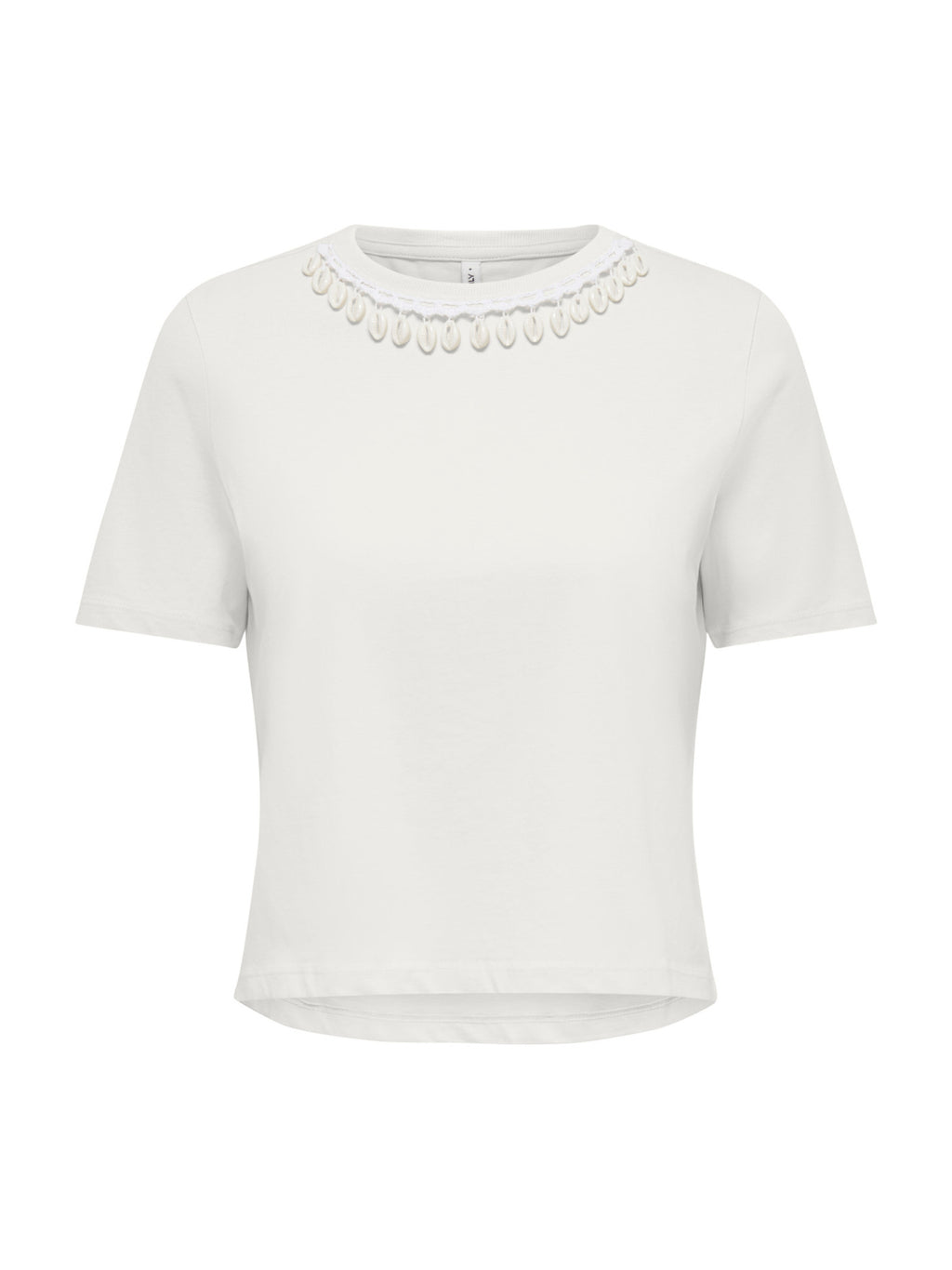 T-shirt Only Bianco Livy conchiglie 15372088 /Cloud Dancer ONLY 