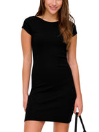 Abito Only Nero Fenja maniche corte 15372157 /Black ONLY 