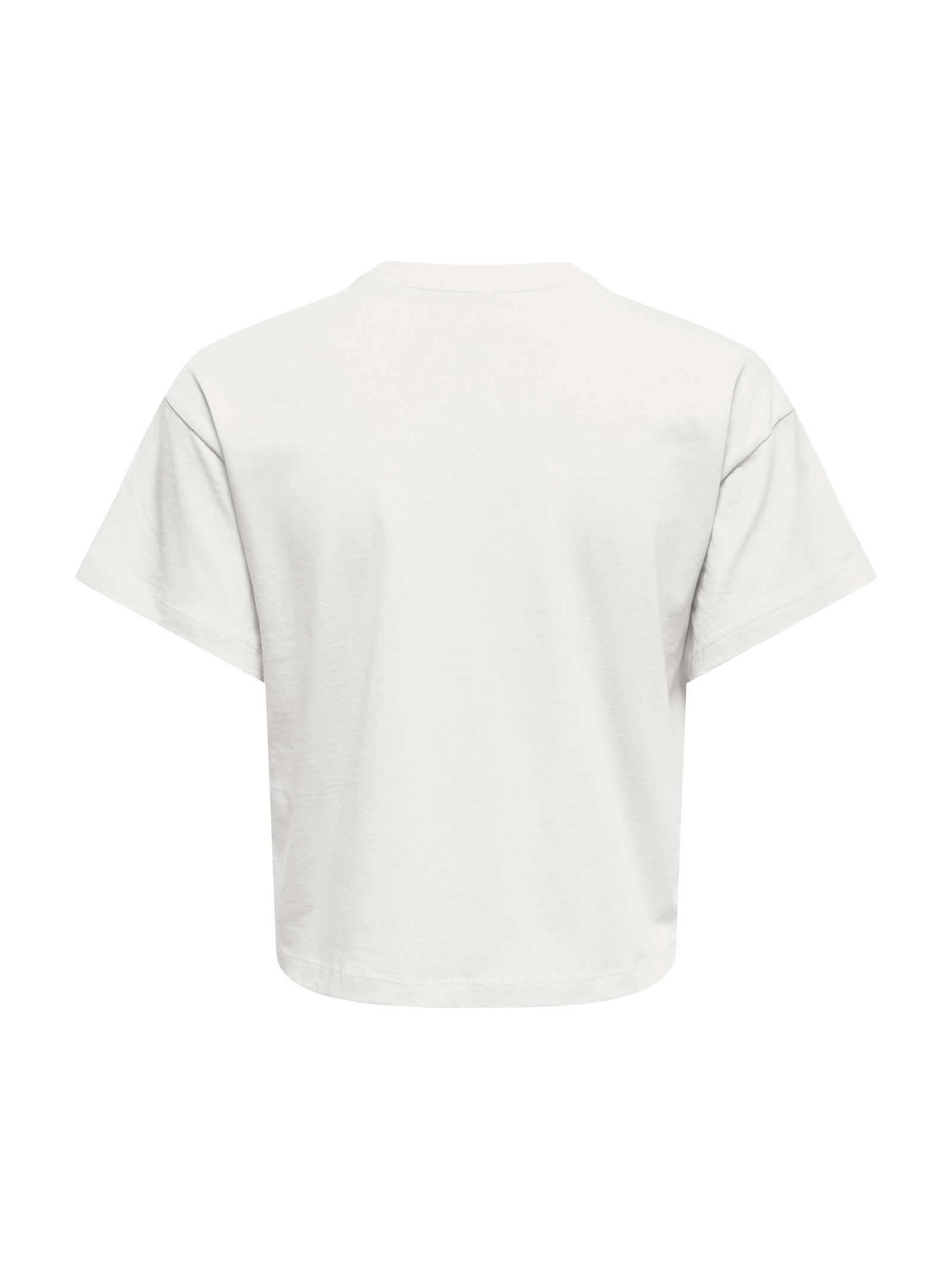 T-shirt Only Bianco nek Bella 15372233 /Neck Cloud Dancer ONLY 