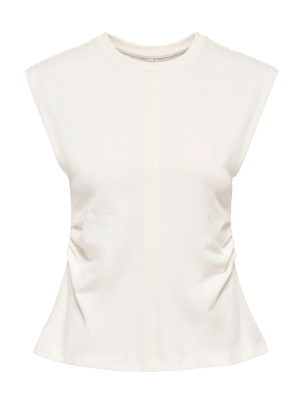 T-shirt Only Bianco Marie con piega 15372452 /Cloud Dancer ONLY 