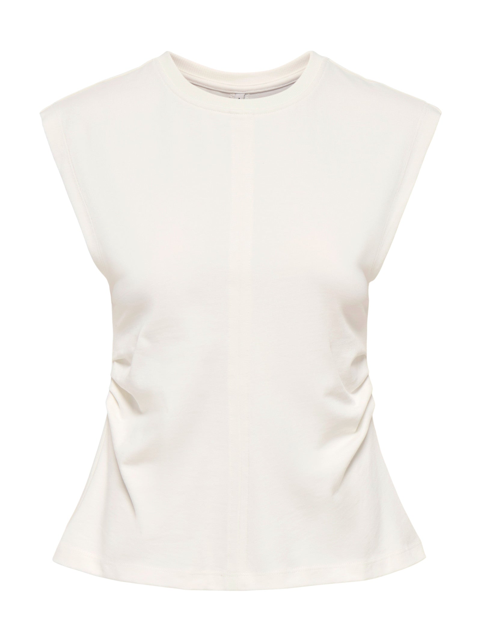 T-shirt Only Bianco Marie con piega 15372452 /Cloud Dancer ONLY 