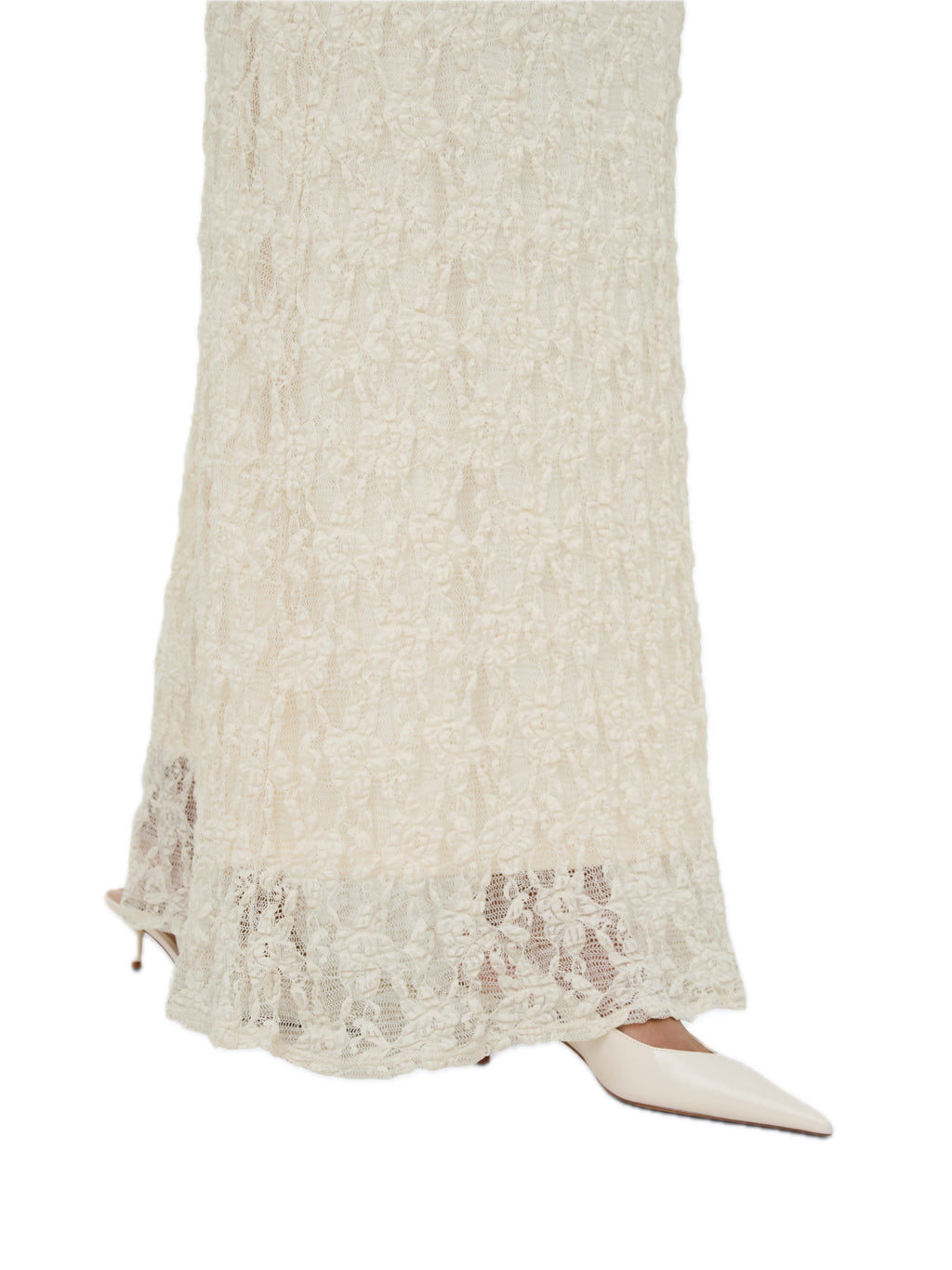 Gonna Only Albina Panna con pizzo 15372797 /Birch ONLY 