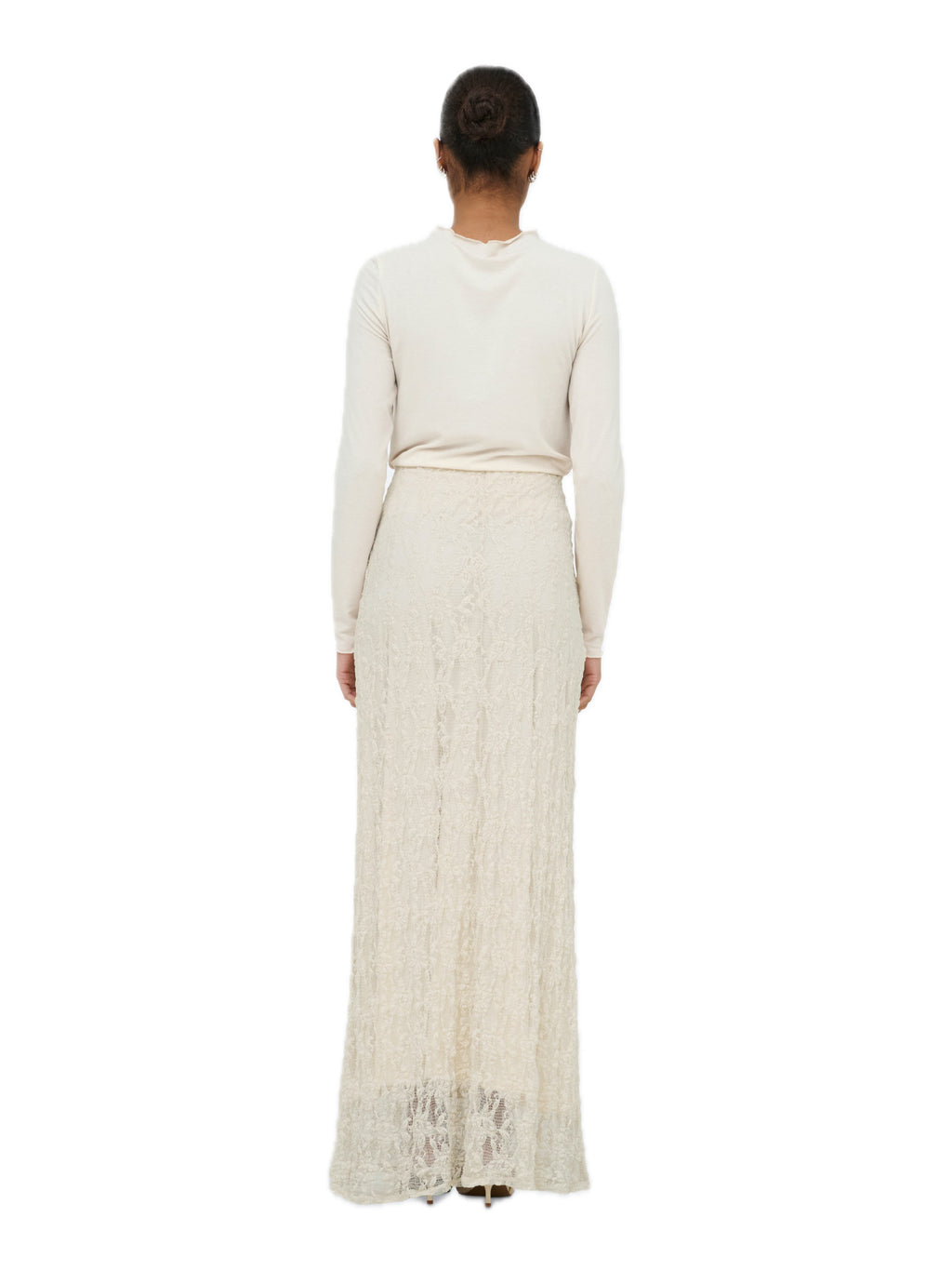 Gonna Only Albina Panna con pizzo 15372797 /Birch ONLY 