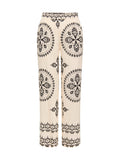 Pantalone Only Panna Nero Izzy fantasia 15373614 /Black Cloud Dancer ONLY 