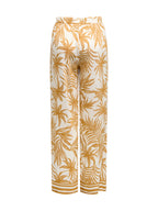 Pantalone Only Panna ocra Izzy fantasia 15373614 /Wood Cloud Dancer ONLY 