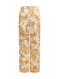 Pantalone Only Panna ocra Izzy fantasia 15373614 /Wood Cloud Dancer ONLY 