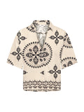 Camicia Only Panna Nero Izzy fantasia 15373618 /Black Cloud Dancer ONLY 