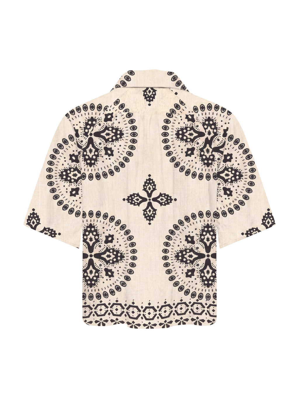 Camicia Only Panna Nero Izzy fantasia 15373618 /Black Cloud Dancer ONLY 