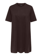 Abito Only Mara Marrone Oversize 15374631 /Chocolate Torte ONLY 