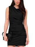 Abito Only Nero Amber senza maniche 15374633 /Black ONLY 