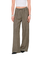 Pantalone Only Beige a palazzo 15374870 /Black ONLY 