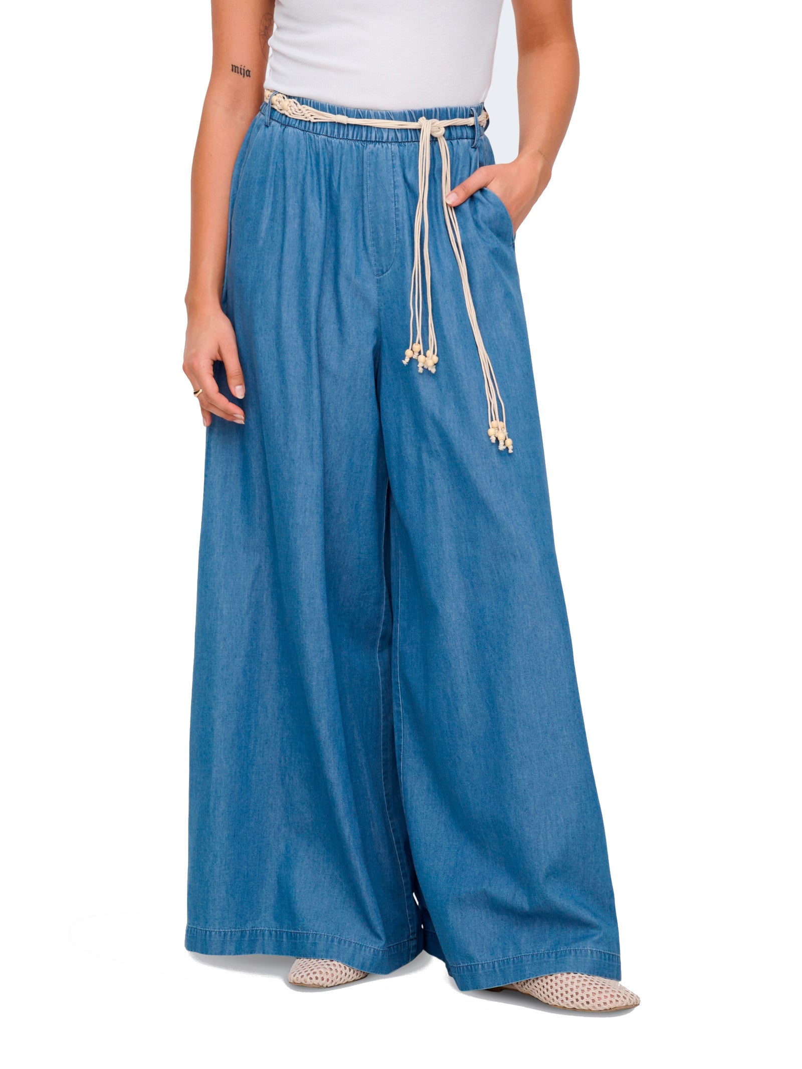 Jeans Only Medium Blue Bea a palazzo 15375507 /Medium Blue Denim ONLY 