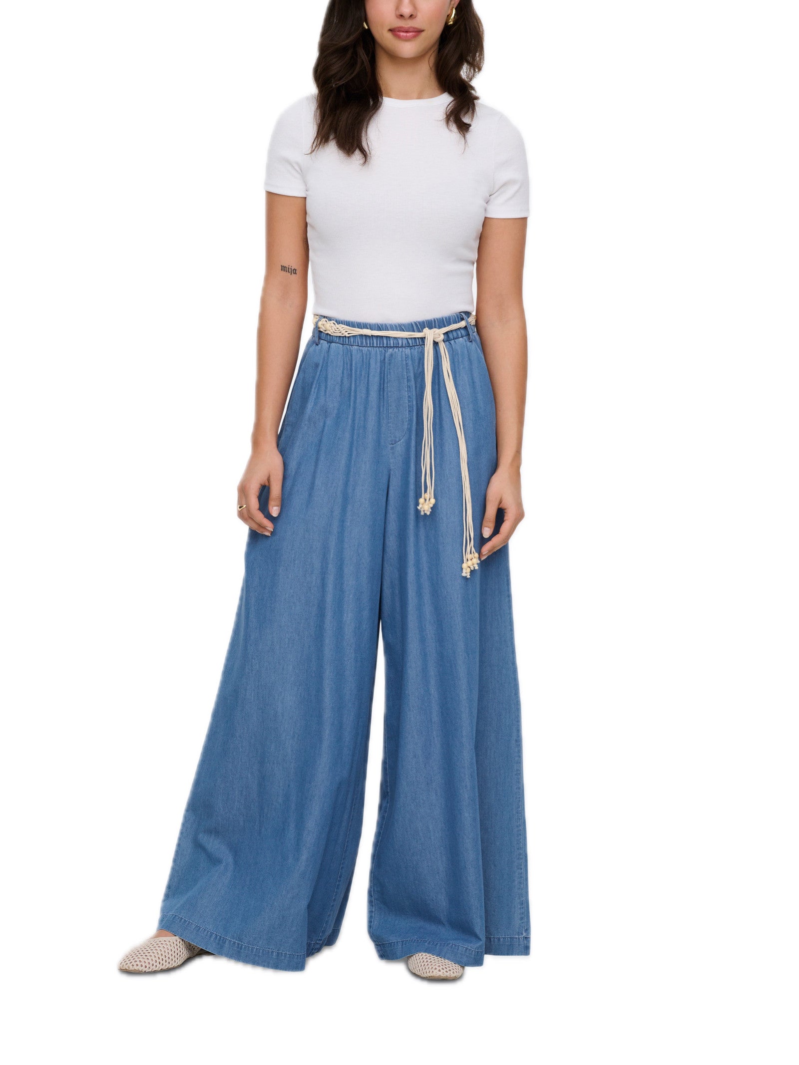 Jeans Only Medium Blue Bea a palazzo 15375507 /Medium Blue Denim ONLY 