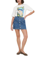 T-shirt Only Bianco Vega amalfi 15375753 /Amalfi Cloud Dancer ONLY 
