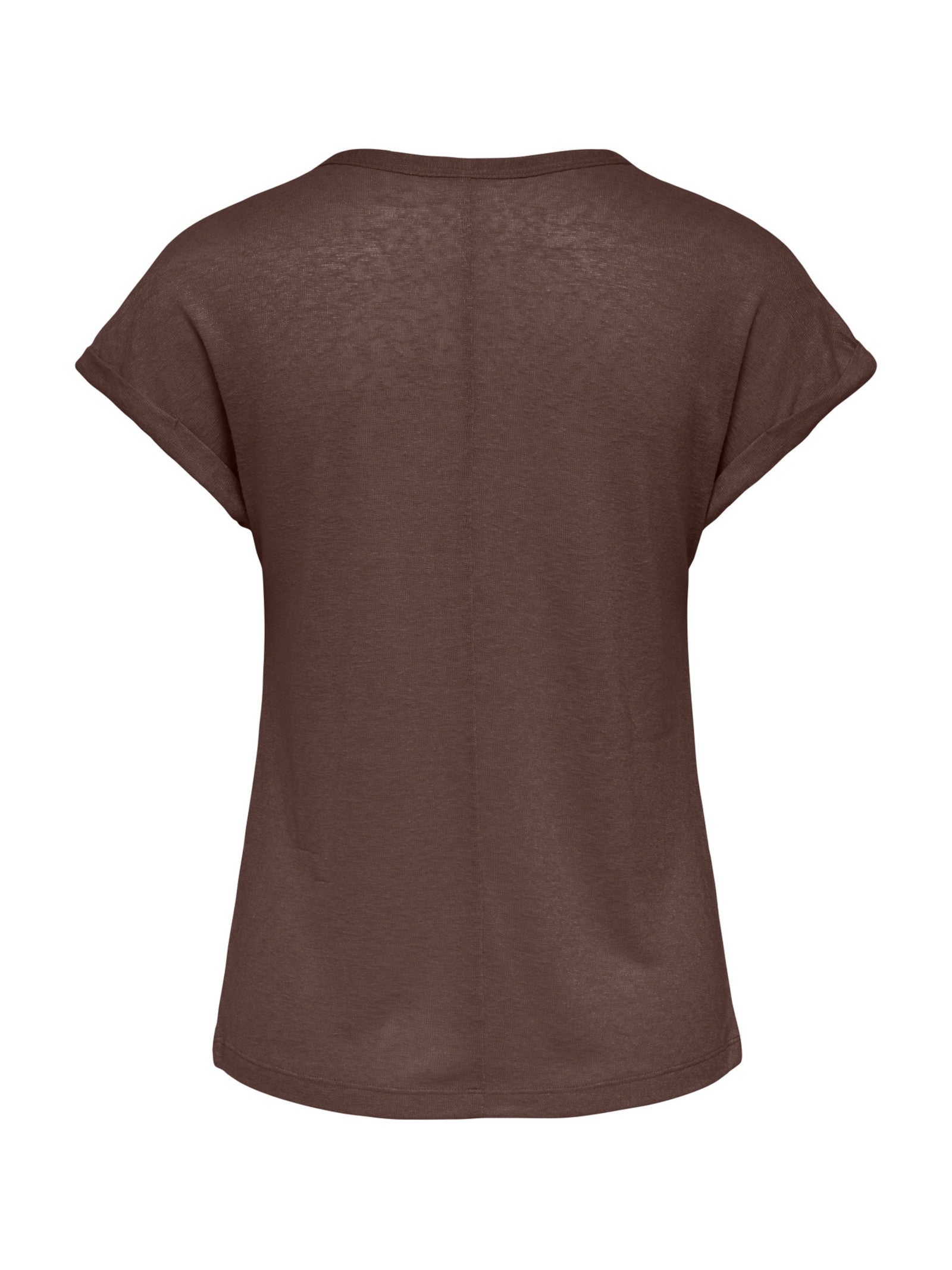 T-shirt Only Marrone Dalila scollo a V 15376094 /Chocolate Martini ONLY 