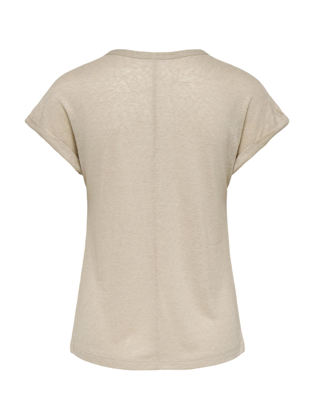 T-shirt Only Beige Dalila scollo a V 15376094 /Humus ONLY 