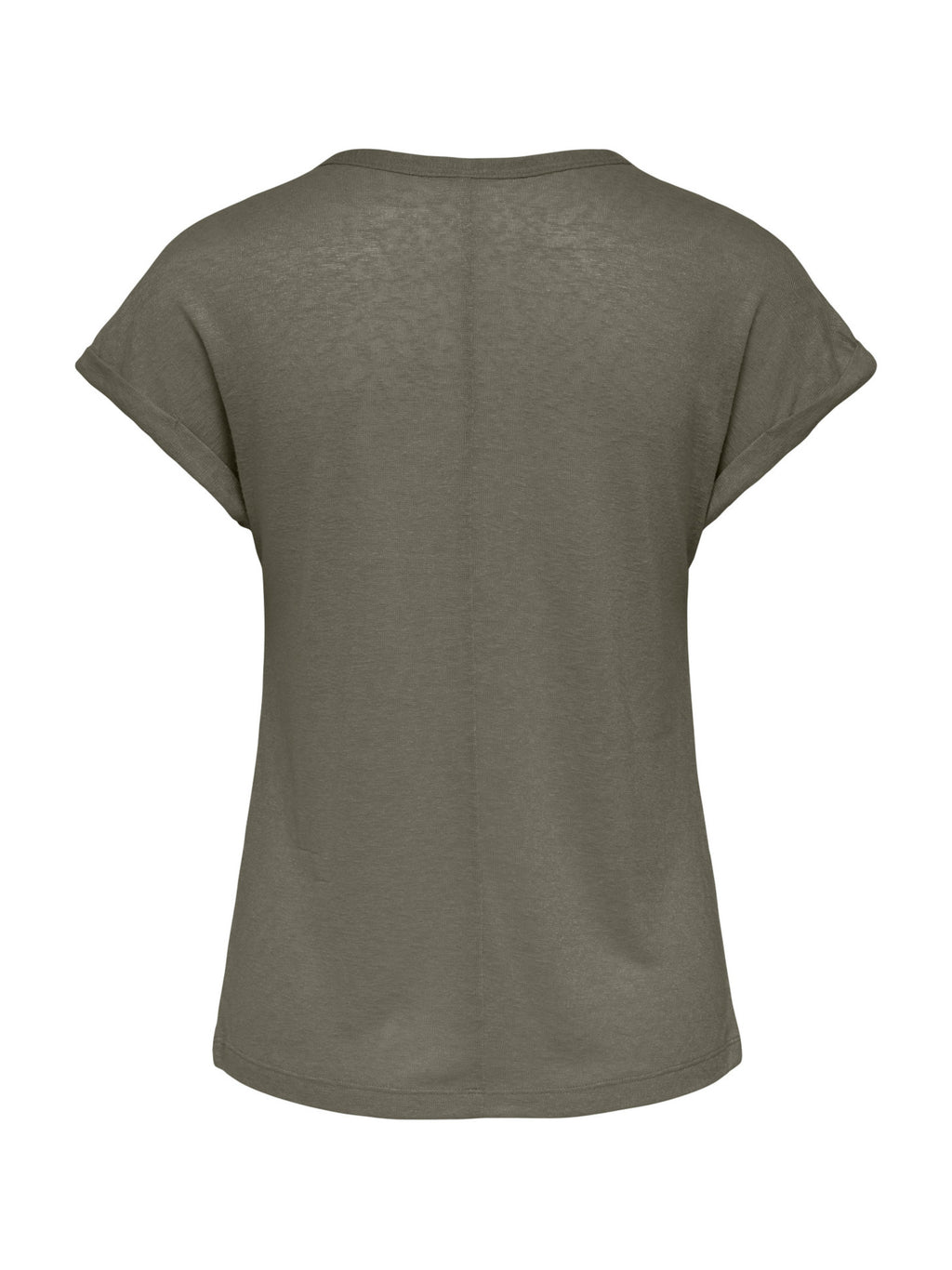 T-shirt Only Verde Dalila scollo a V 15376094 /Smokey Olive ONLY 