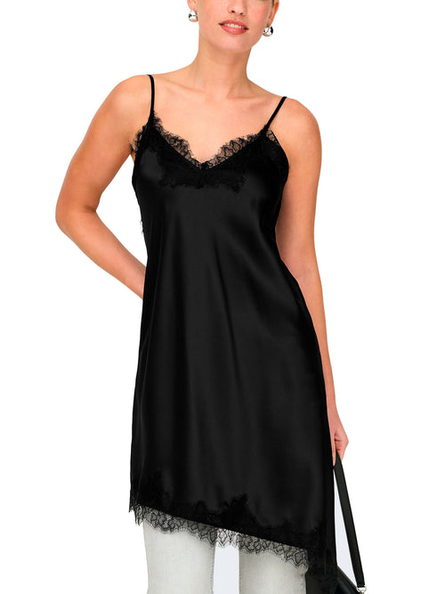Abito Only Bella Nero in satin. 15380521 /Black ONLY 