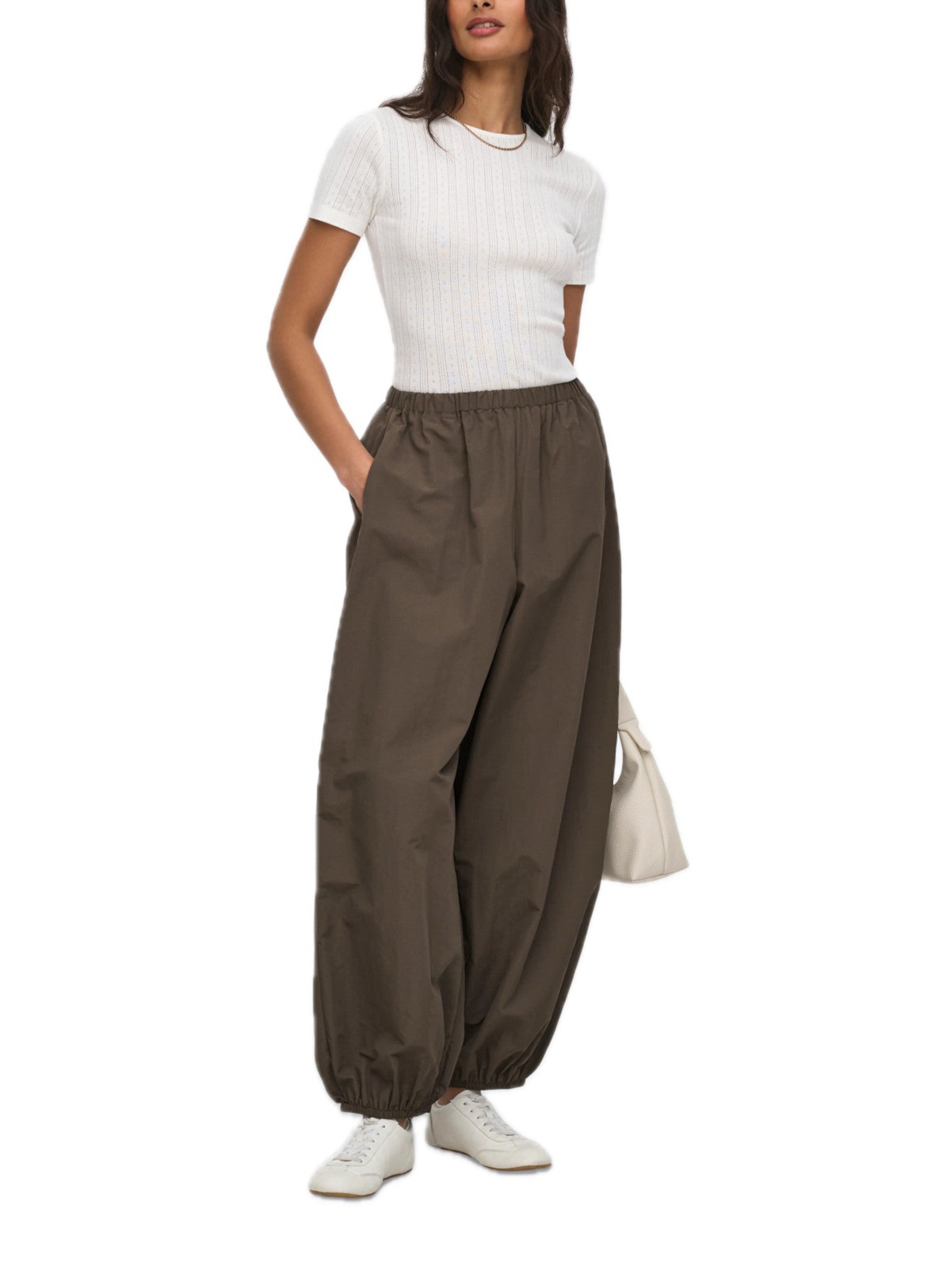 Pantaloni Only Marrone Azra ballon fit 15380739 /Major Brown ONLY 