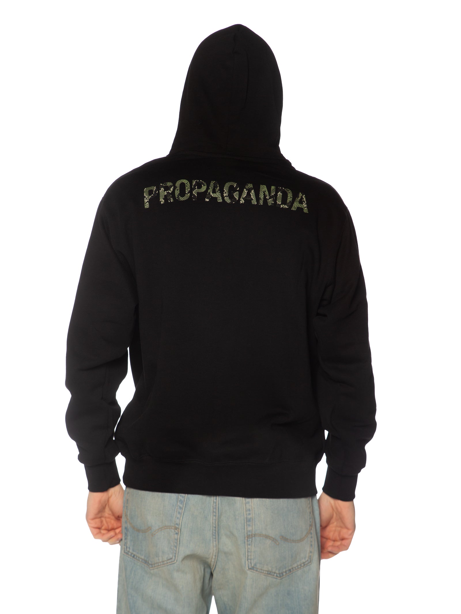 Felpa Propaganda Nero Logo pyton FE526 NERO PROPAGANDA 