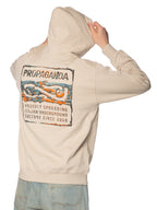 Felpa Propaganda Beige Label rust FE539 BEIGE PROPAGANDA 