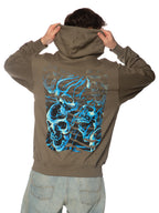 Felpa Propaganda Verde Ribs ghost rider FE557 VERDE PROPAGANDA 
