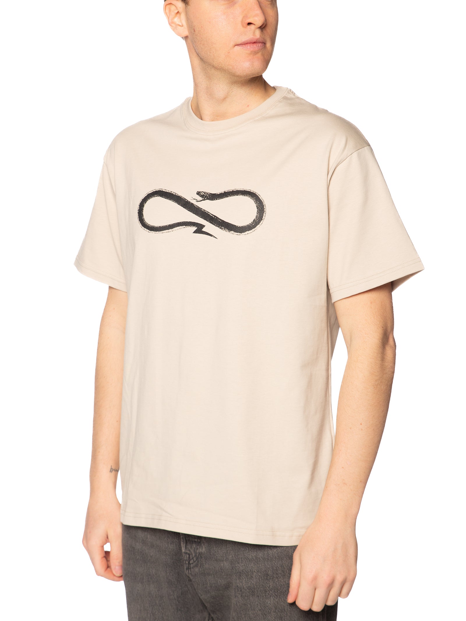 T-shirt Propaganda Beige Logo classic TS610 BEIGE PROPAGANDA 